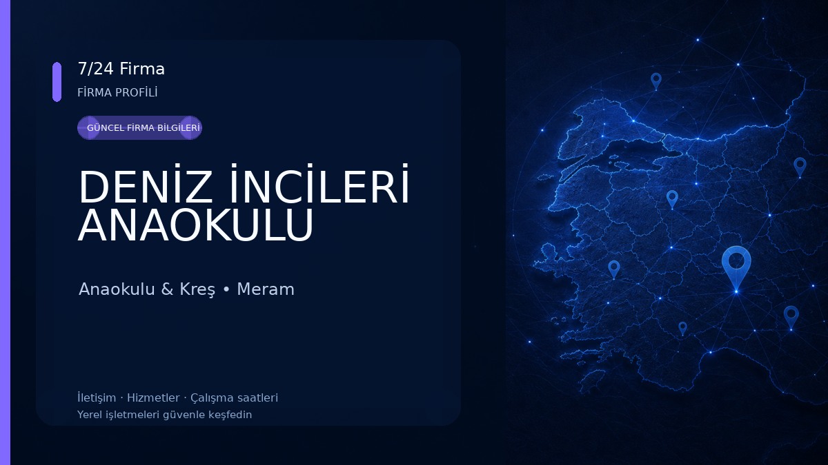 DENİZ İNCİLERİ ANAOKULU 