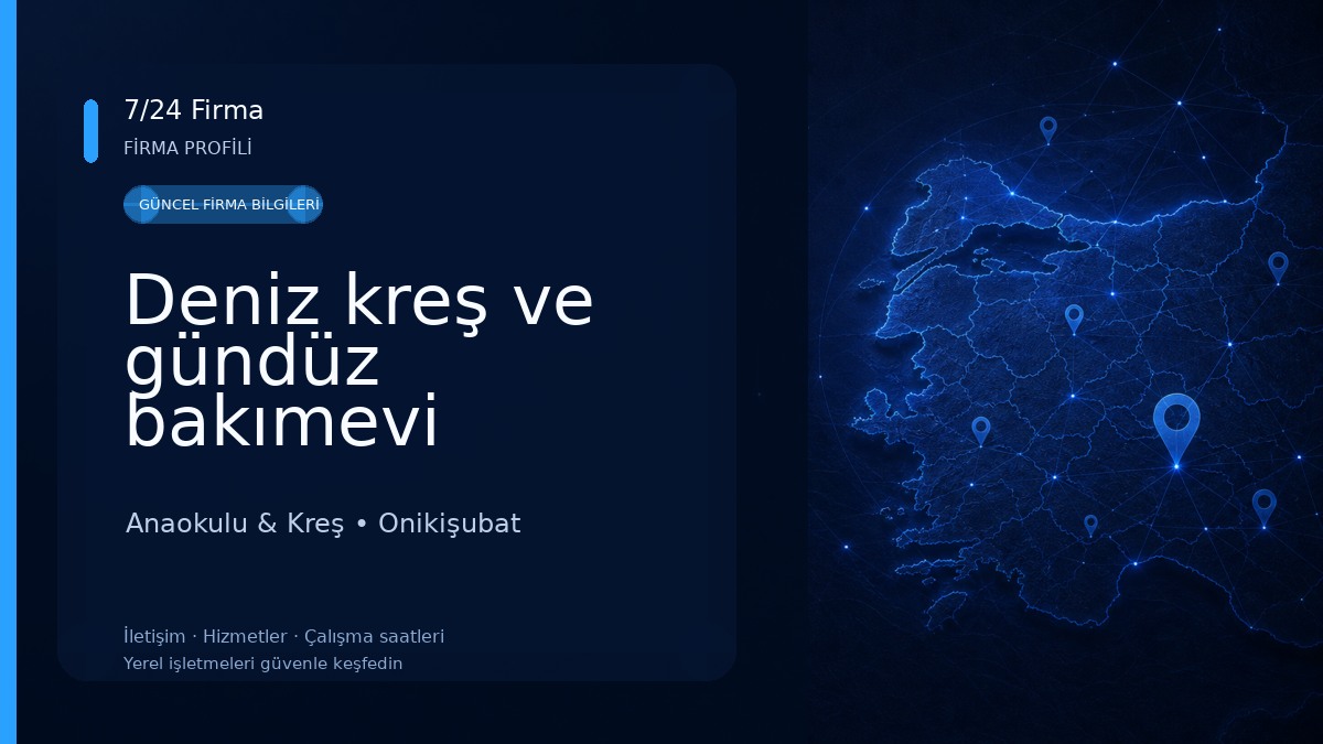 Deniz kreş ve gündüz bakımevi Anaokulu & Kreş
