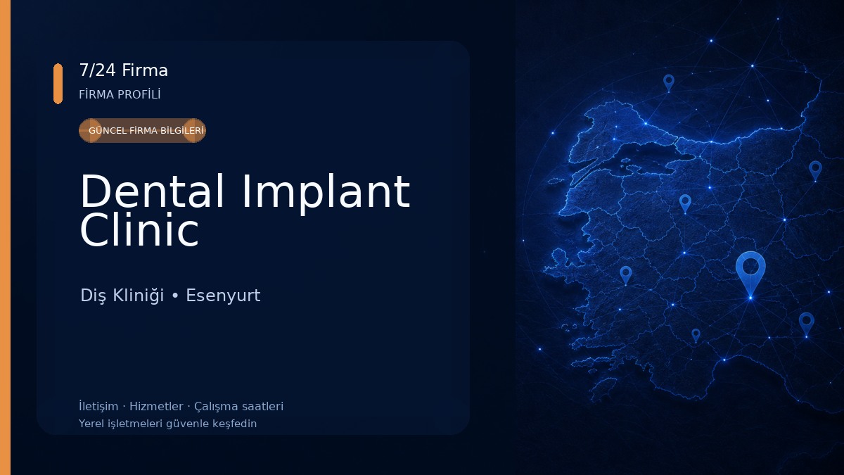Dental Implant Clinic Diş Kliniği