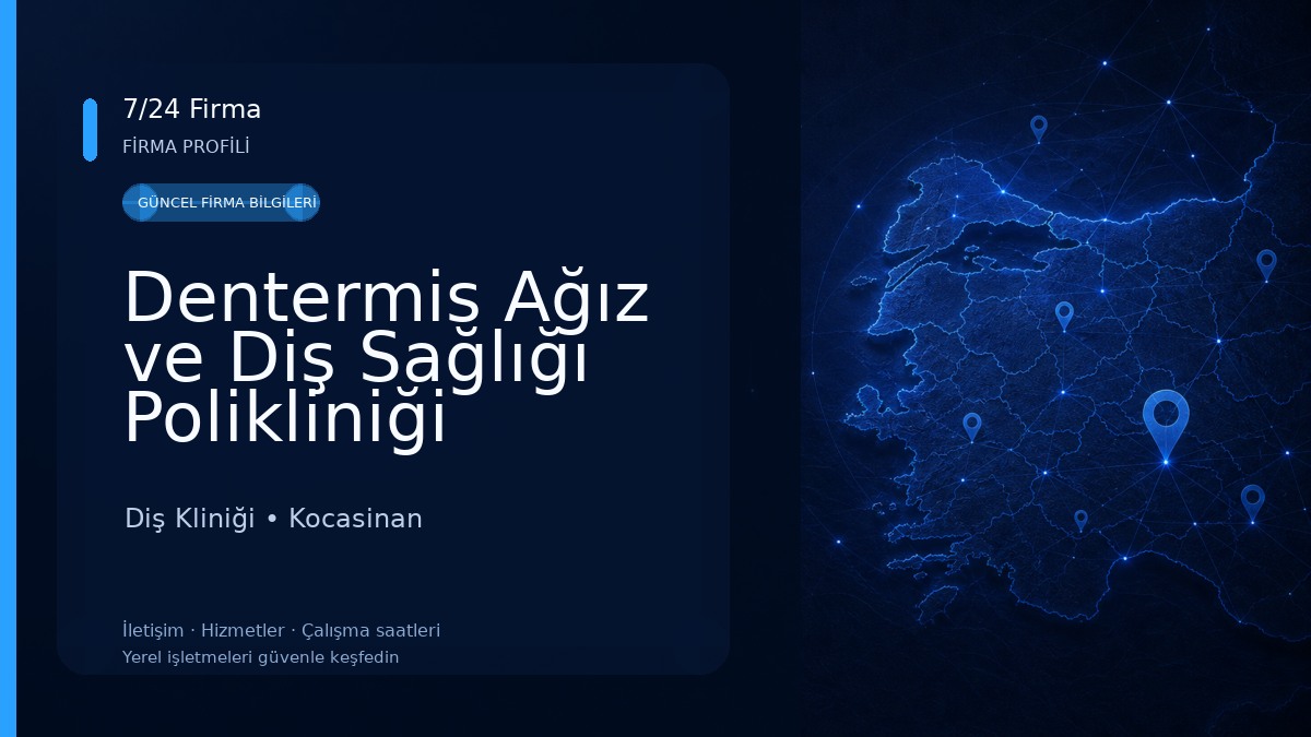 Dentermis Ağız ve Diş Sağlığı Polikliniği Diş Kliniği