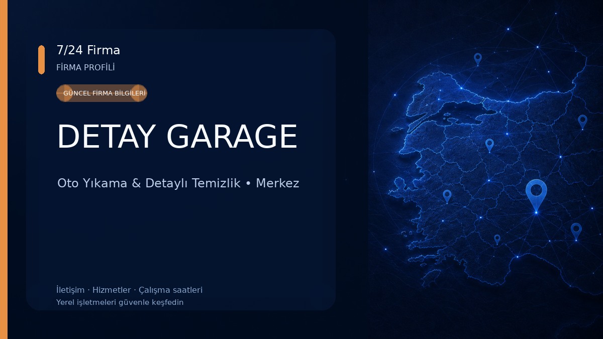 DETAY GARAGE 