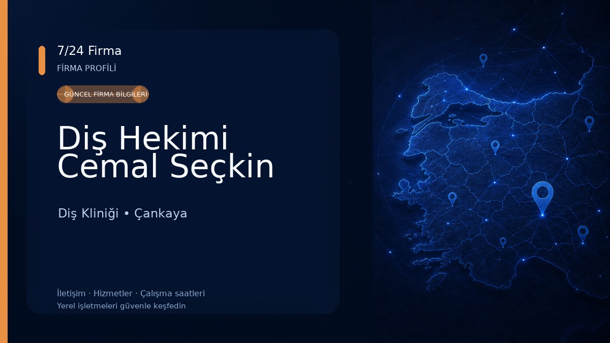 Diş Hekimi Cemal Seçkin Diş Kliniği