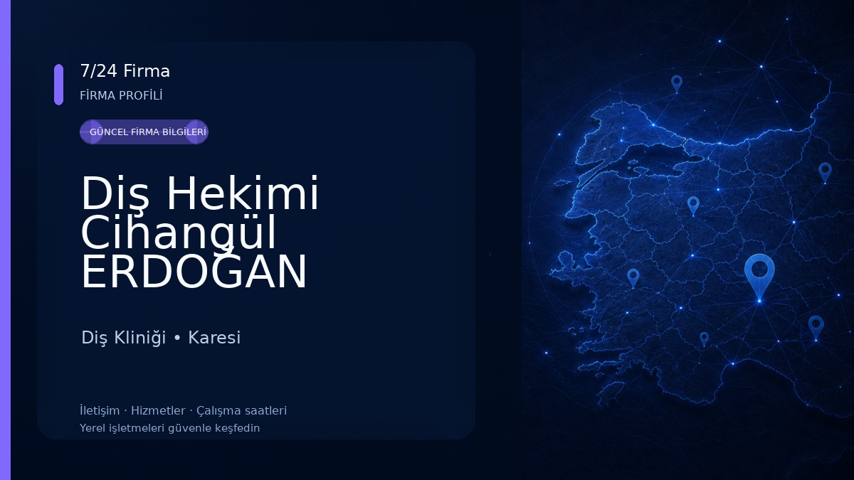 Diş Hekimi Cihangül ERDOĞAN