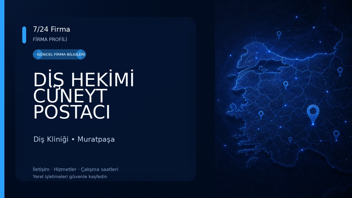 DİŞ HEKİMİ CÜNEYT POSTACI