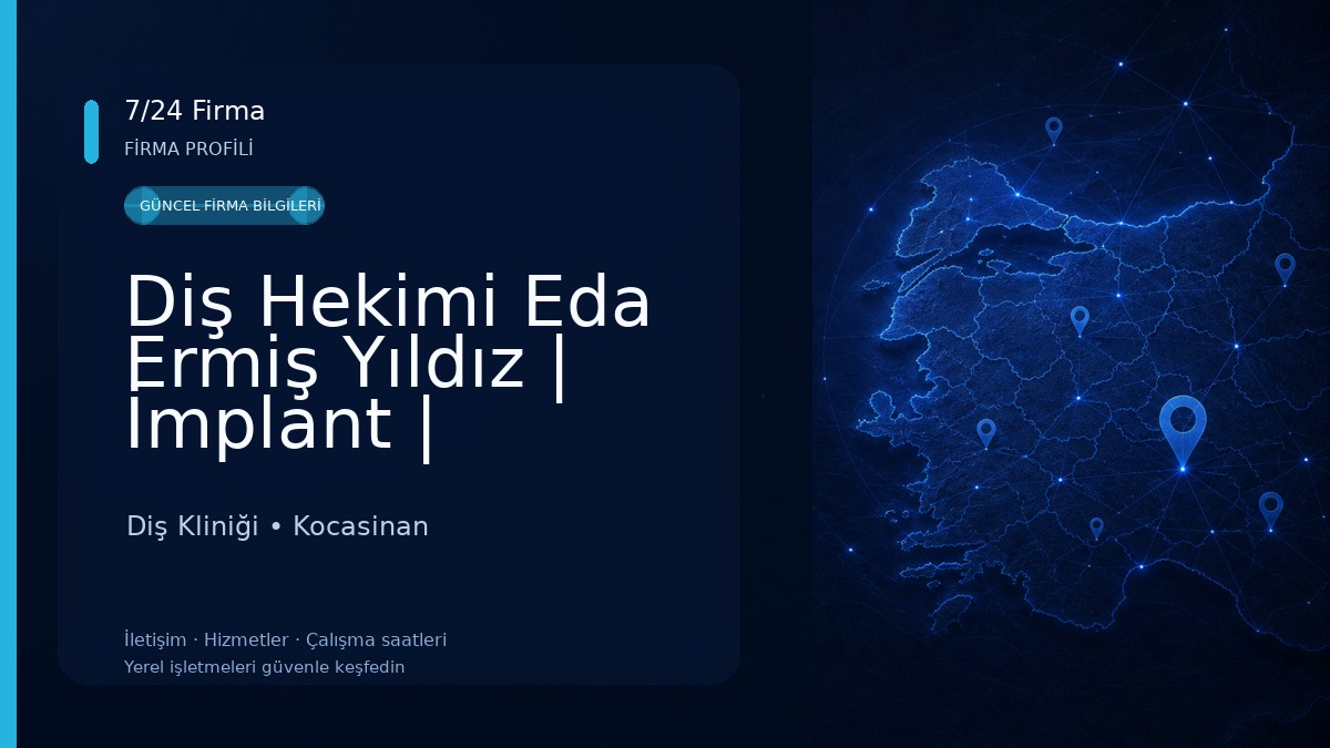 Diş Hekimi Eda Ermiş Yıldız | İmplant | Zirkonyum | Estetik Diş Kliniği Diş Kliniği
