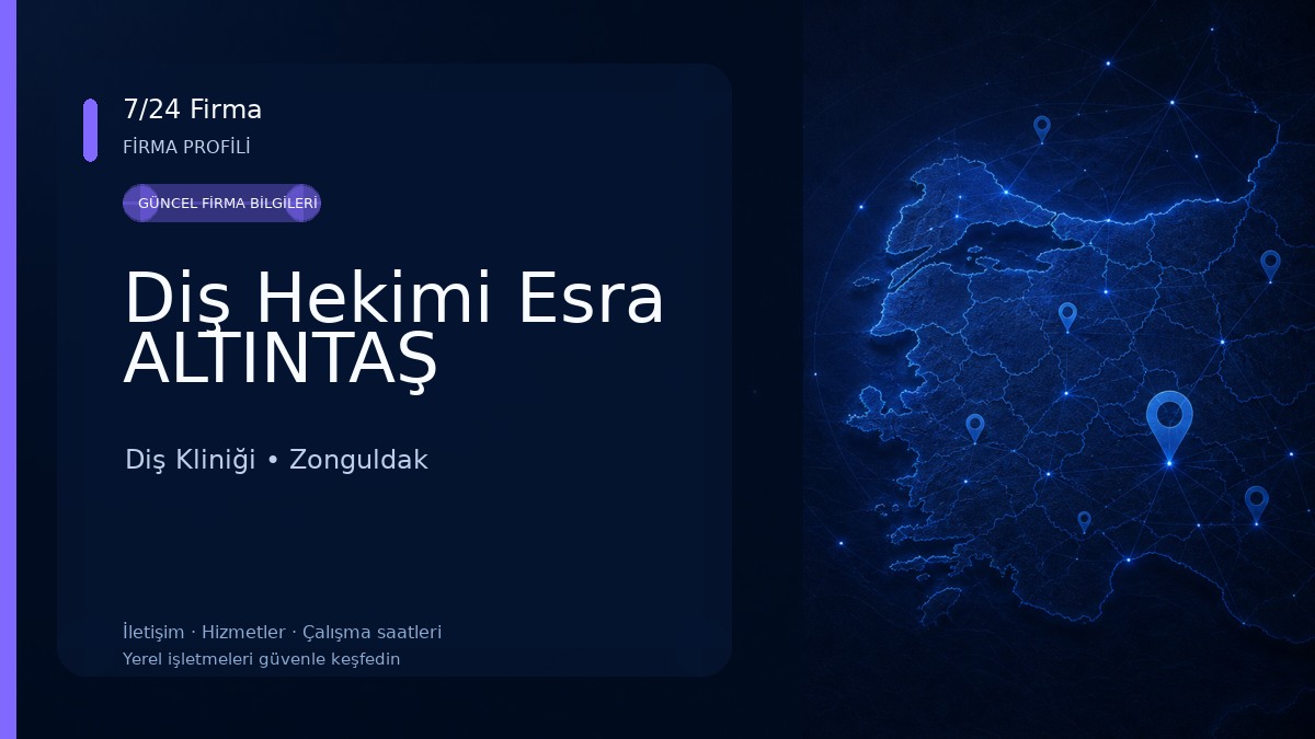 Diş Hekimi Esra ALTINTAŞ