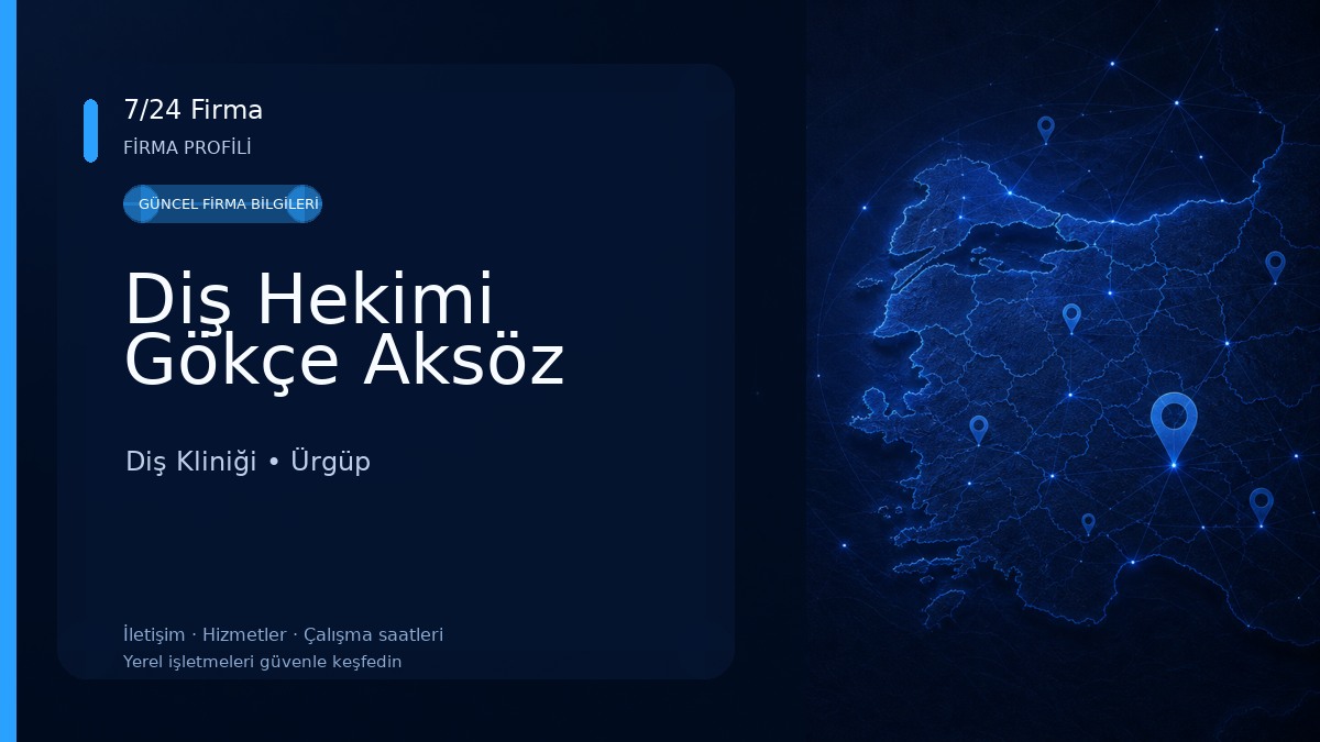 Diş Hekimi Gökçe Aksöz Diş Kliniği