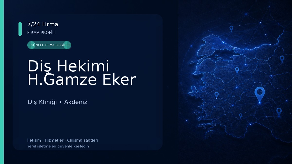 Diş Hekimi H.Gamze Eker 