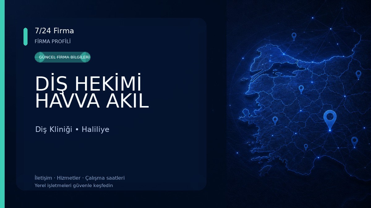 DİŞ HEKİMİ HAVVA AKIL