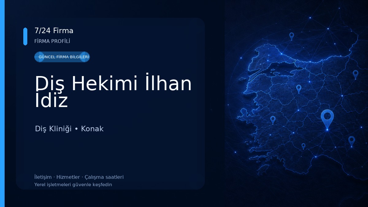 Diş Hekimi İlhan İdiz
