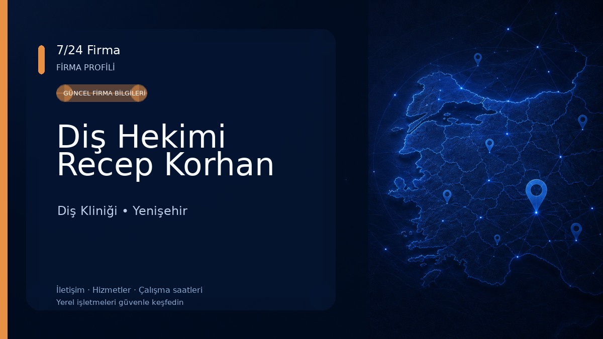 Diş Hekimi Recep Korhan Diş Kliniği