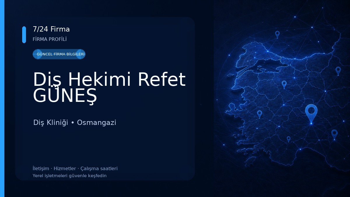 Diş Hekimi Refet GÜNEŞ