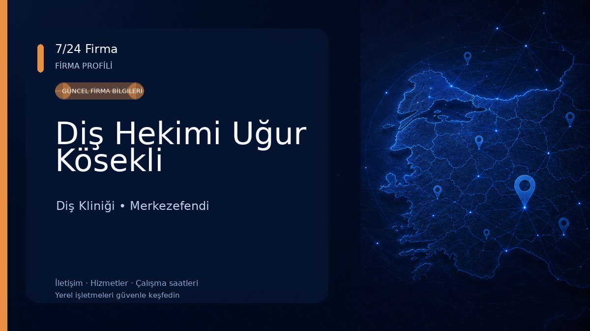 Diş Hekimi Uğur Kösekli 