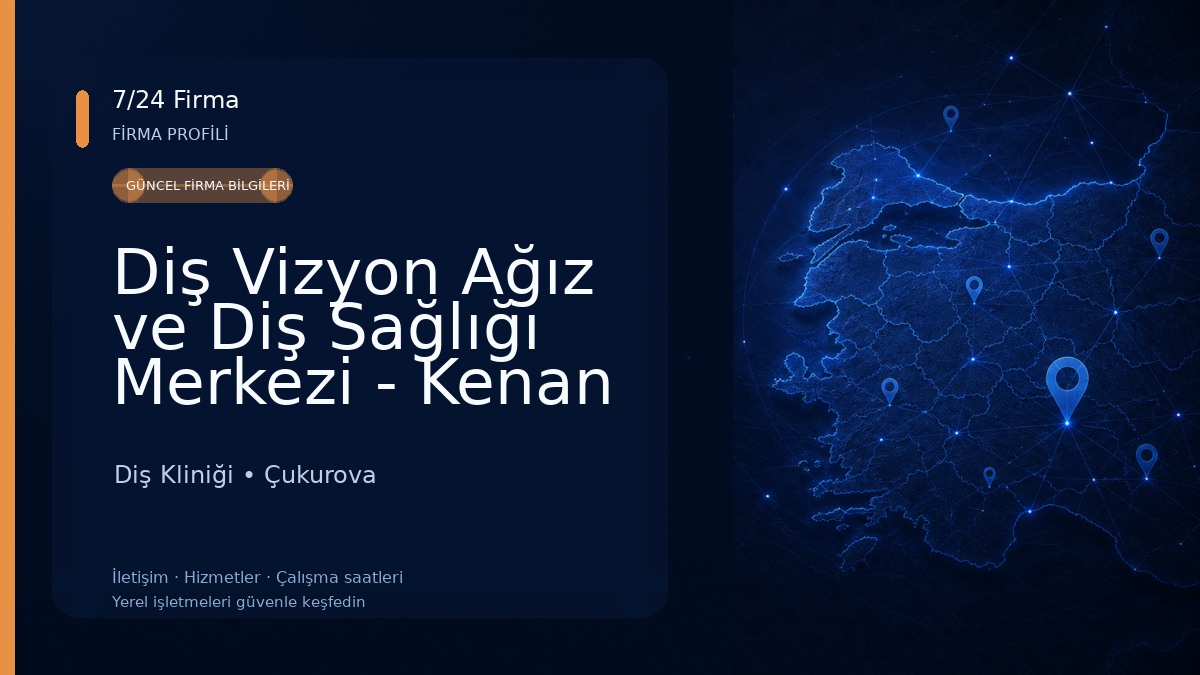 Diş Vizyon Ağız ve Diş Sağlığı Merkezi - Kenan Evren Diş Kliniği