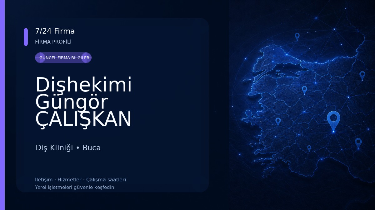 Dişhekimi Güngör ÇALIŞKAN İNNALI