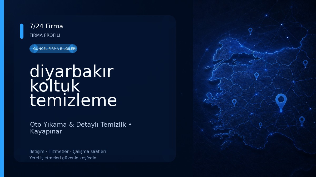 diyarbakır koltuk temizleme 