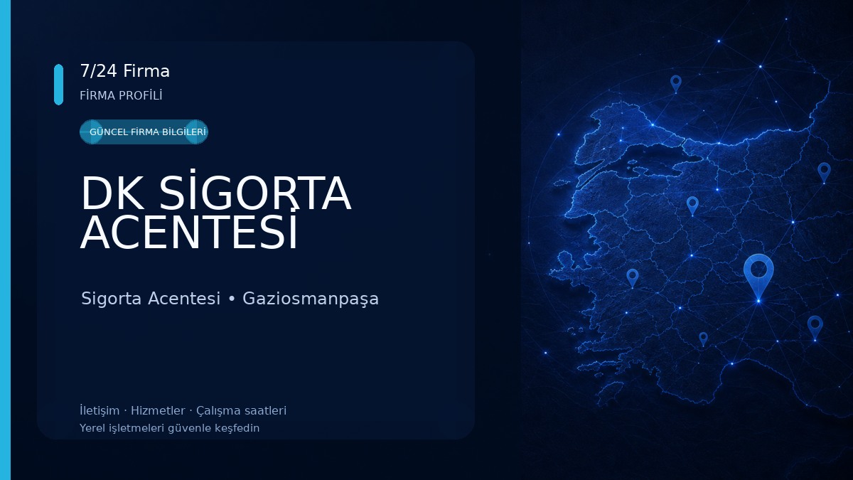 DK SİGORTA ACENTESİ Sigorta Acentesi