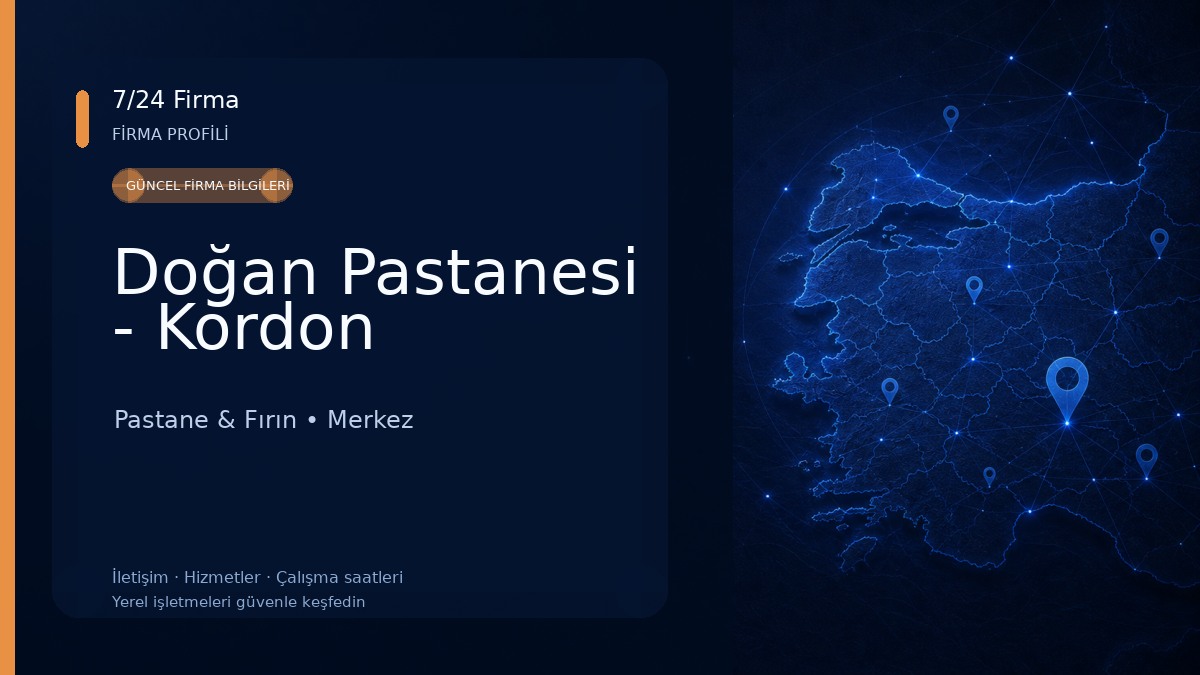 Doğan Pastanesi - Kordon Pastane & Fırın