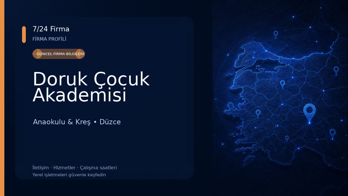 Doruk Çocuk Akademisi Anaokulu & Kreş