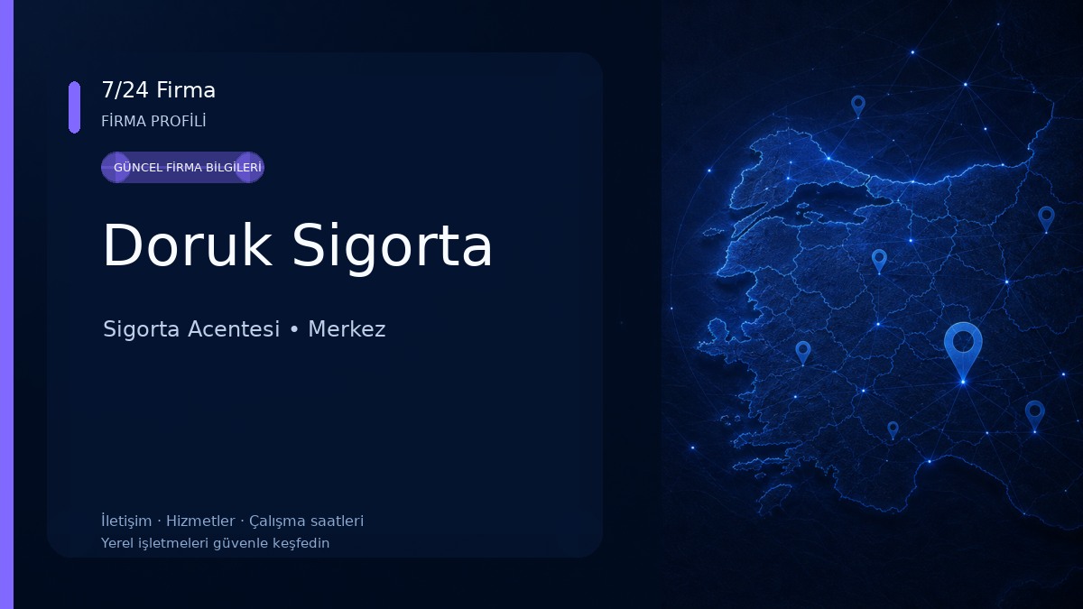 Doruk Sigorta Sigorta Acentesi