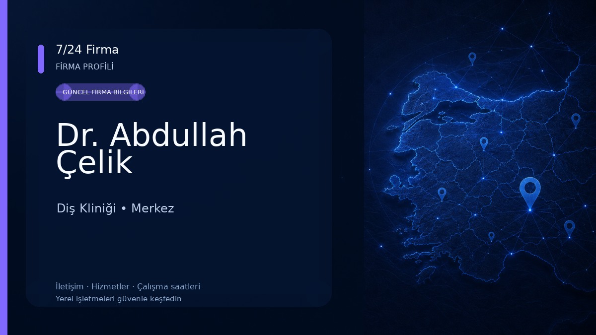 Dr. Abdullah Çelik 