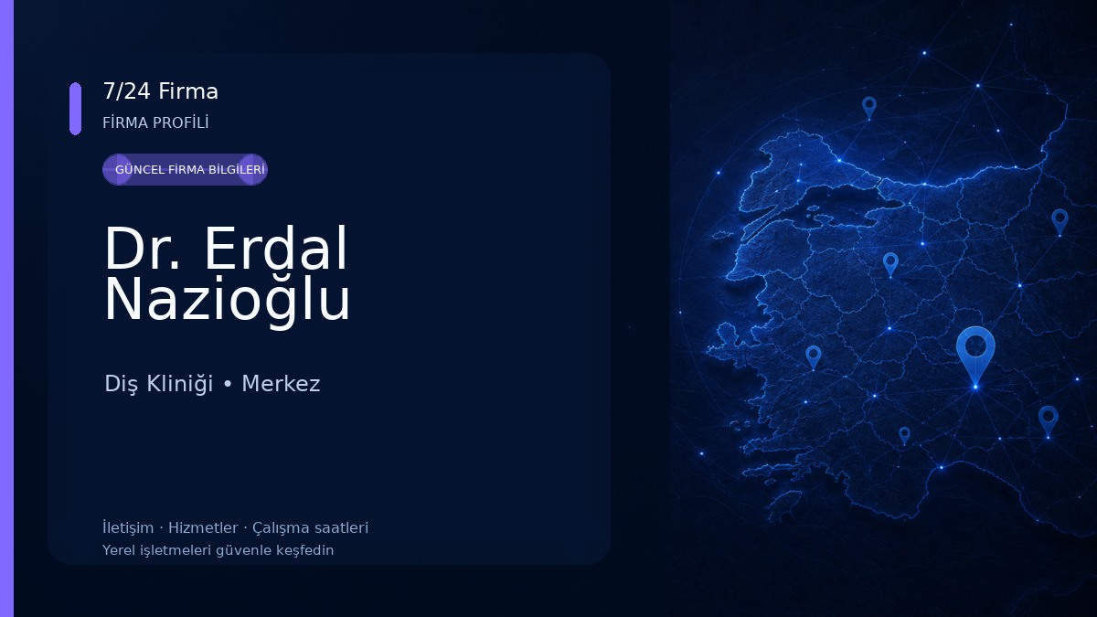 Dr. Erdal Nazioğlu 