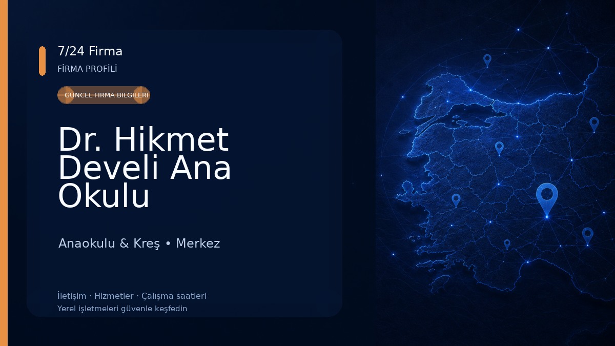 Dr. Hikmet Develi Ana Okulu