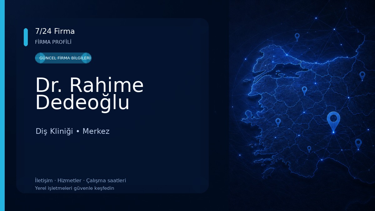 Dr. Rahime Dedeoğlu