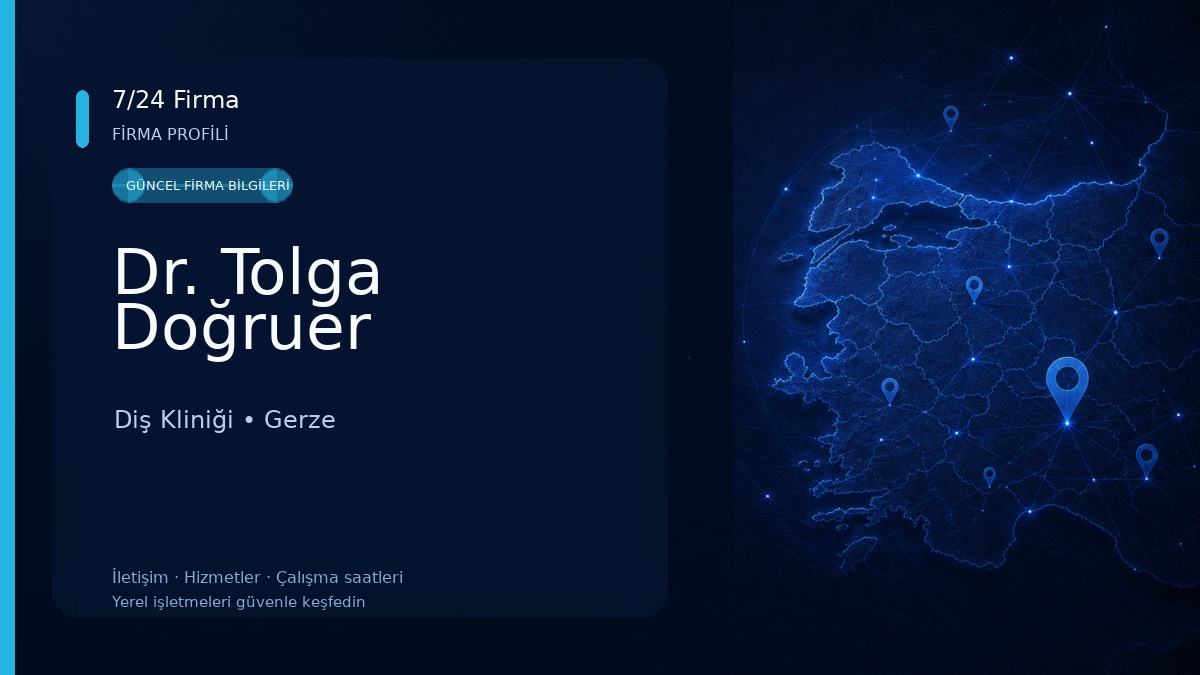 Dr. Tolga Doğruer Diş Kliniği