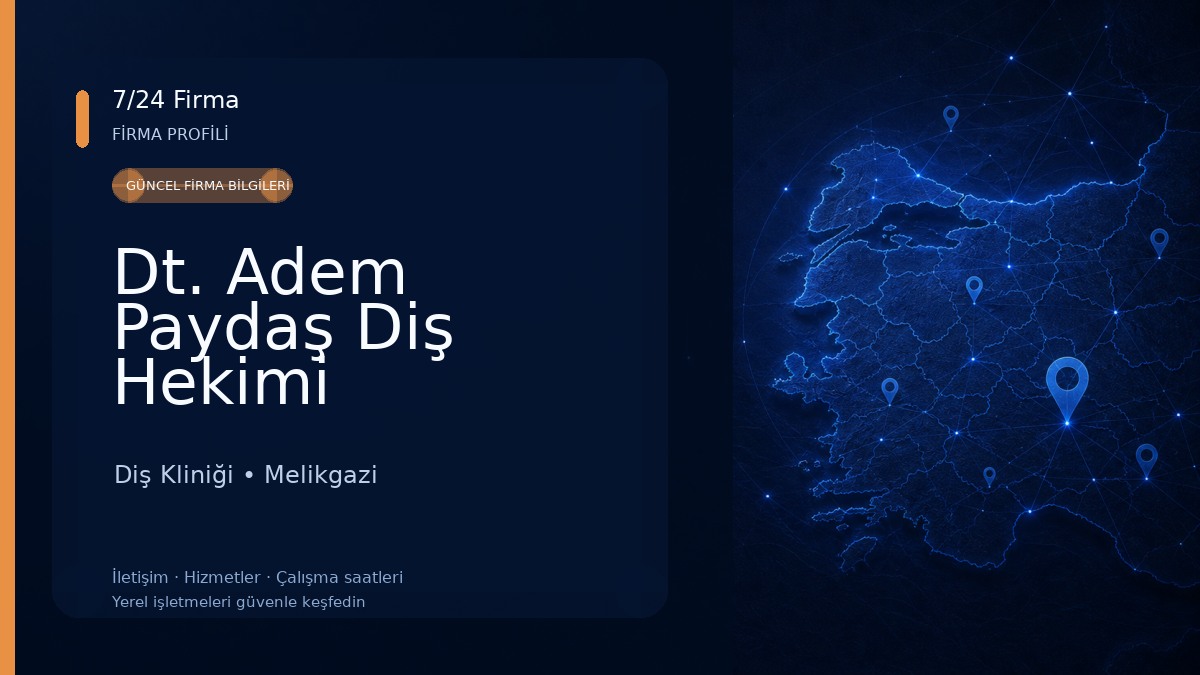 Dt. Adem Paydaş Diş Hekimi