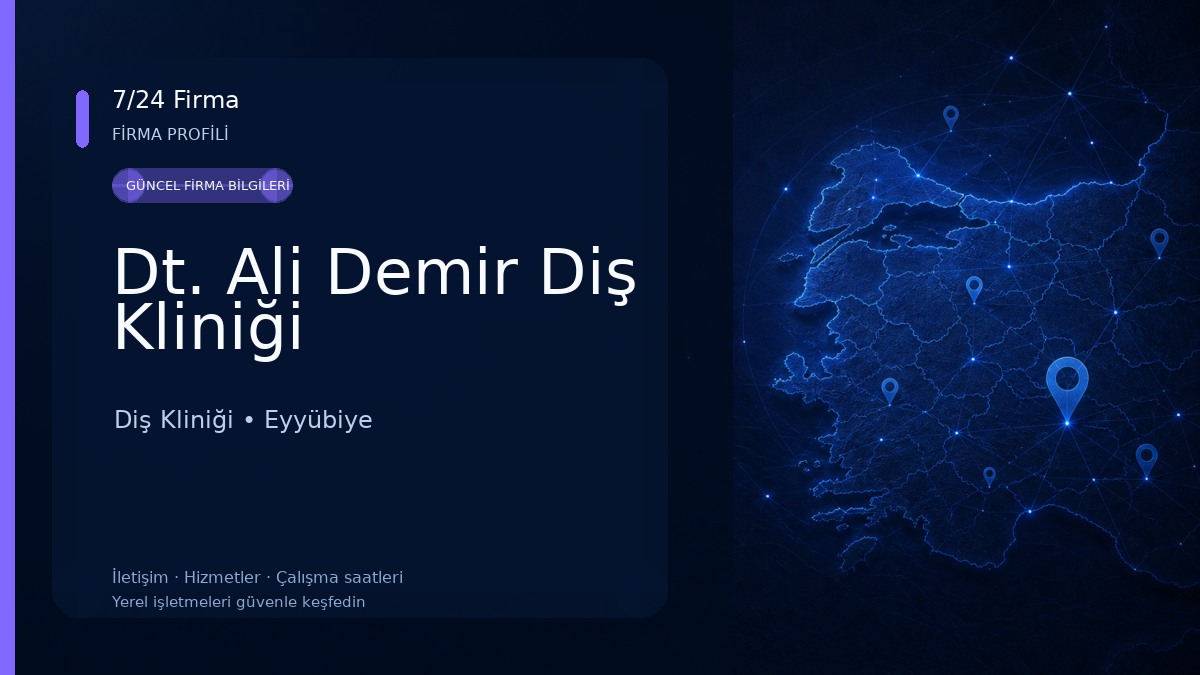 Dt. Ali Demir Diş Kliniği