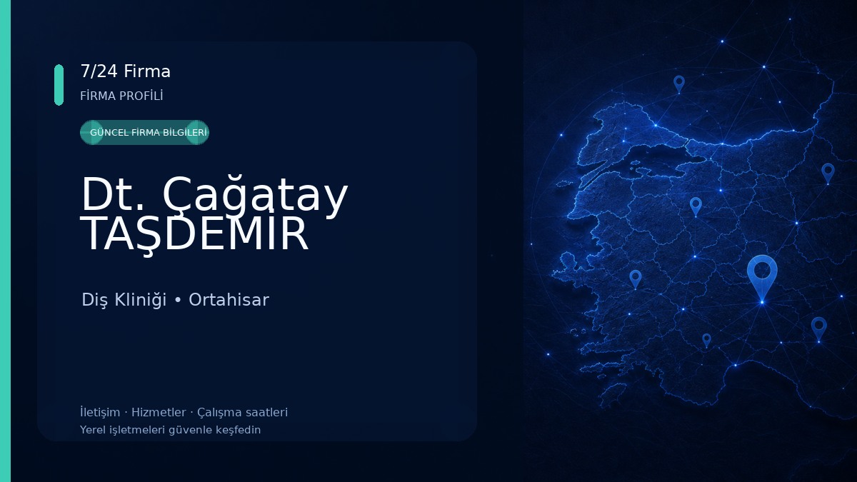 Dt. Çağatay TAŞDEMİR Diş Kliniği
