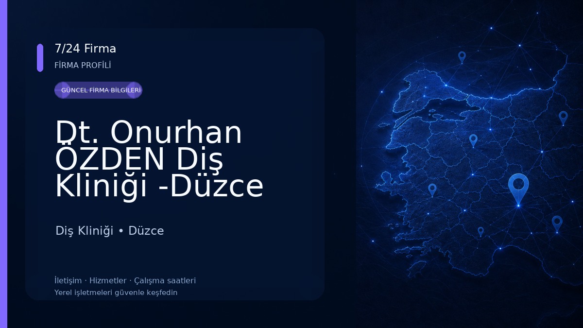 Dt. Onurhan ÖZDEN Diş Kliniği -Düzce İmplant-Düzce Diş Kliniği-Düzce Çene Cerrahisi-Düzce Ortodonti-Düzce Diş Temizliği-Düzce Zirkonyum-Düzce Diş Lamine-Düzce Protez Diş, Diş Kliniği
