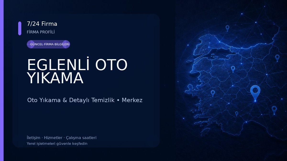EGLENLİ OTO YIKAMA Oto Yıkama & Detaylı Temizlik