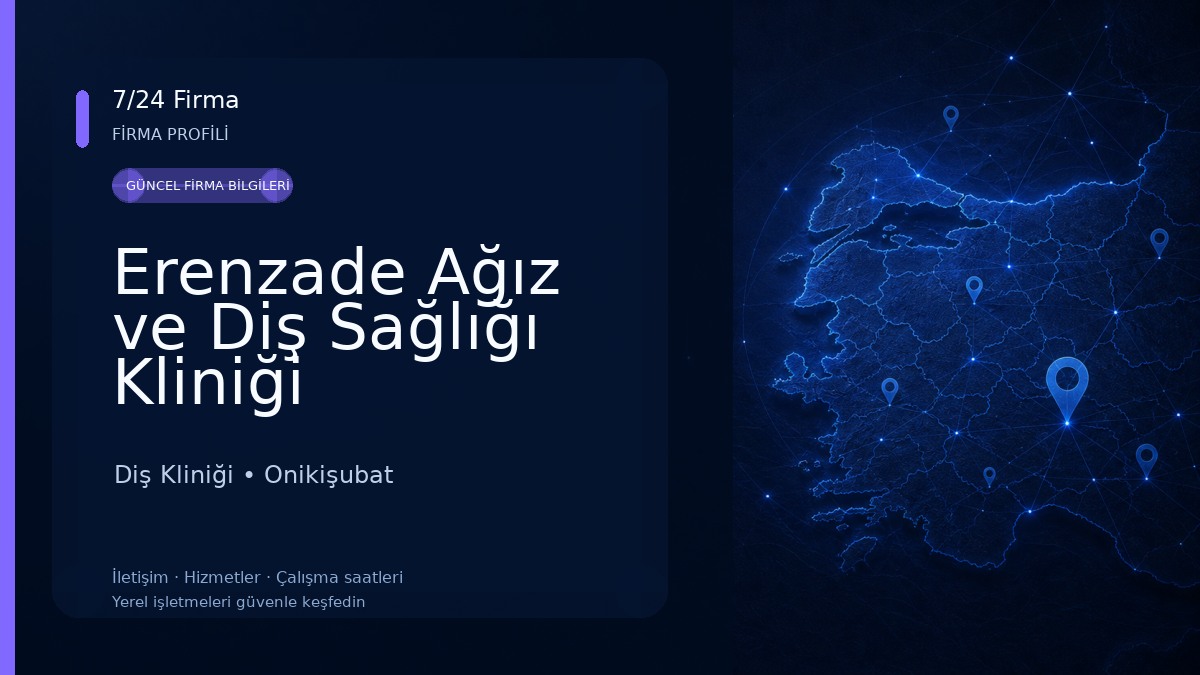 Erenzade Ağız ve Diş Sağlığı Kliniği