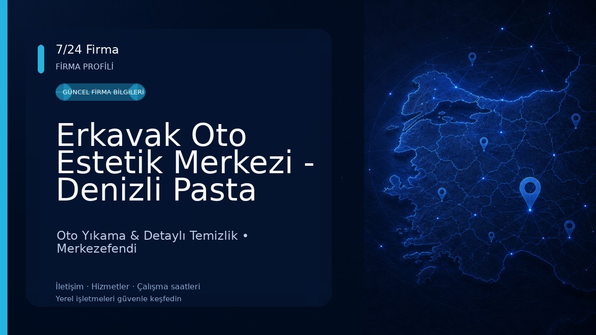 Erkavak Oto Estetik Merkezi - Denizli Pasta Cila & Oto Kuaför