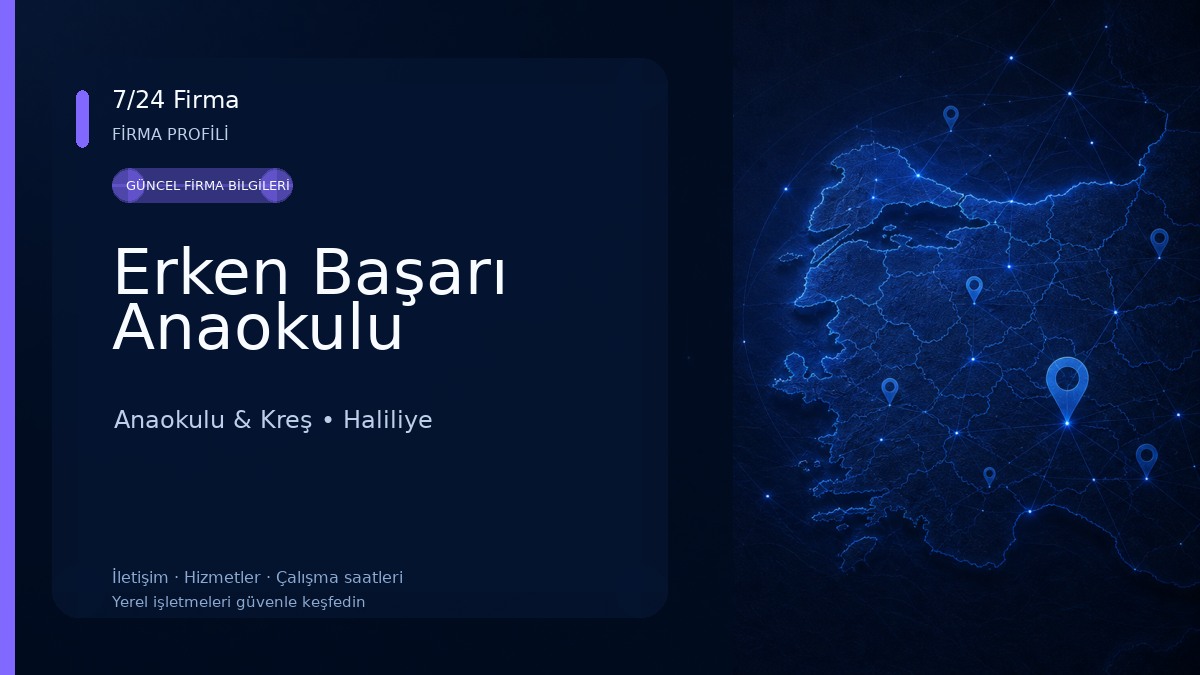 Erken Başarı Anaokulu