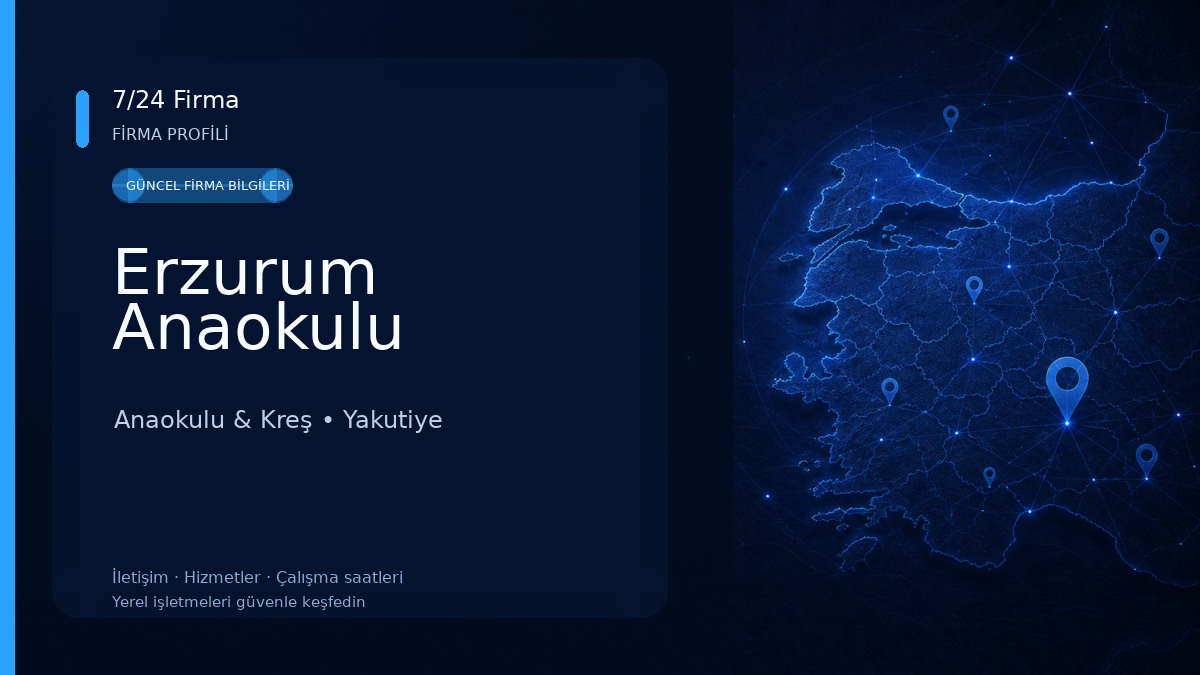 Erzurum Anaokulu