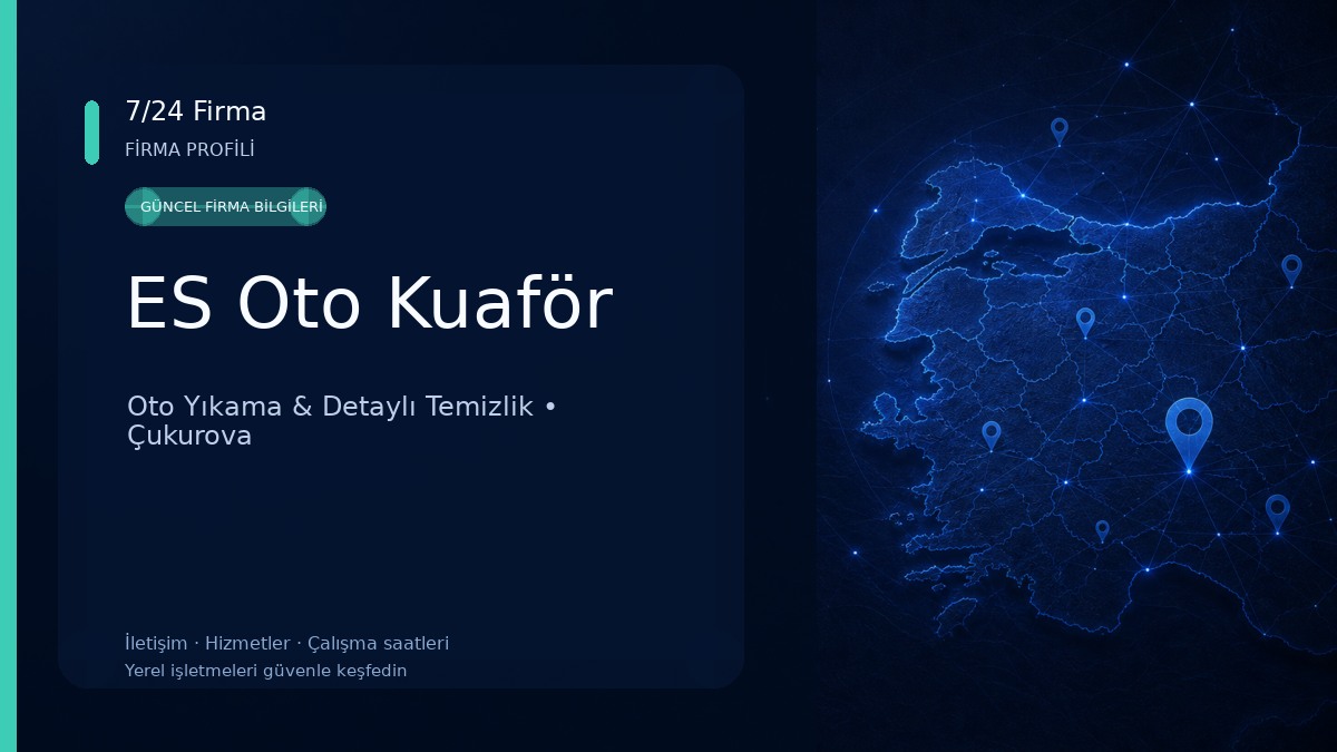 ES Oto Kuaför Oto Yıkama & Detaylı Temizlik