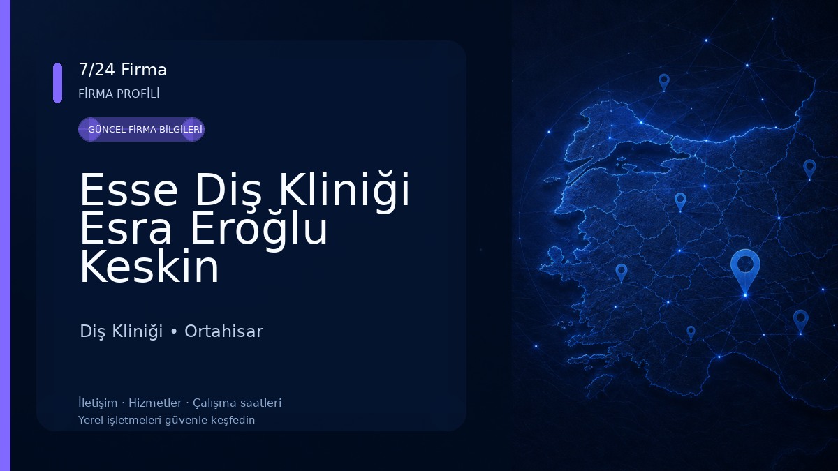 Esse Diş Kliniği Esra Eroğlu Keskin