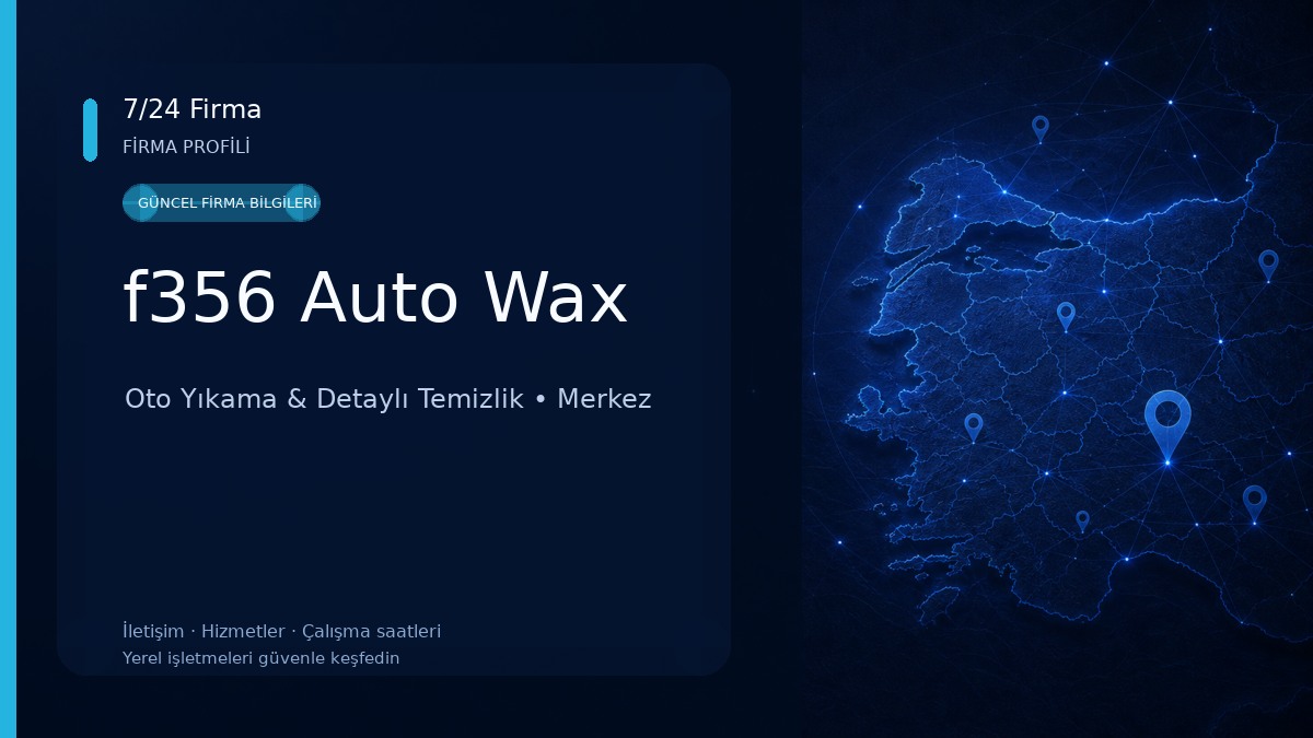 f356 Auto Wax