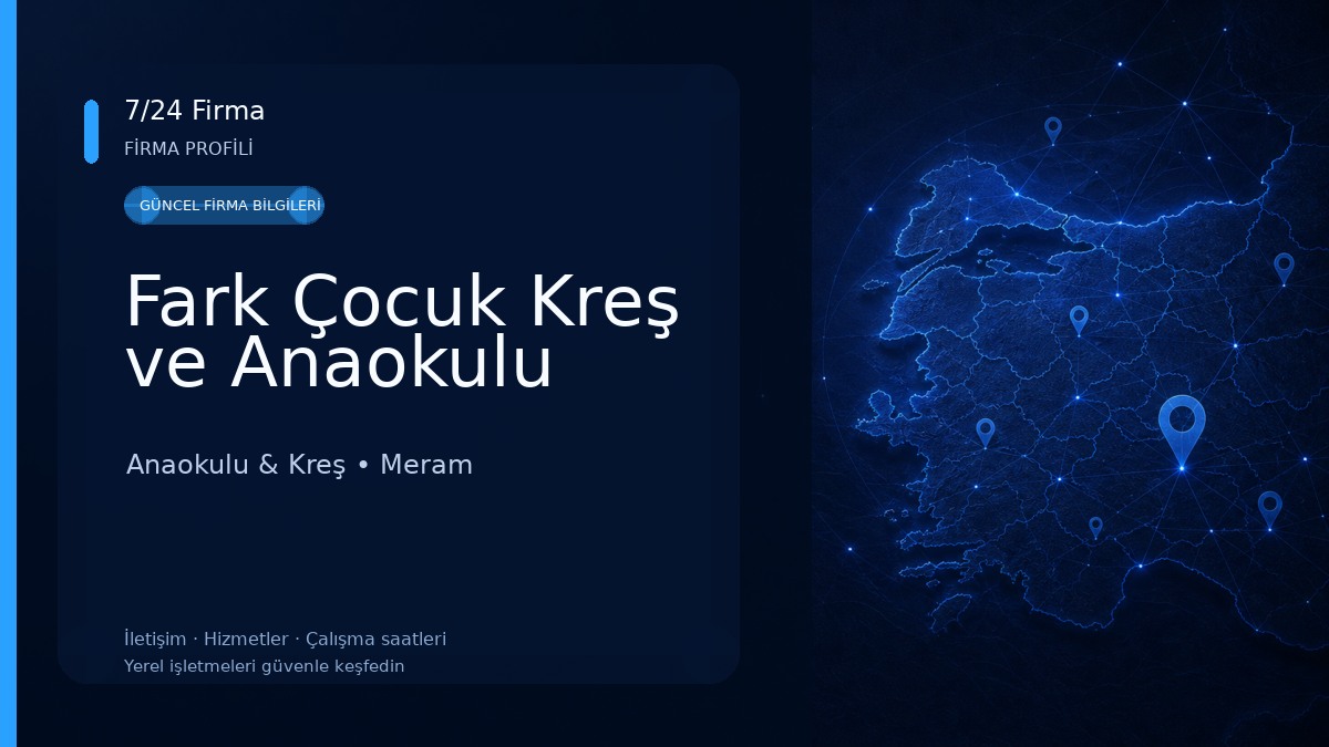 Fark Çocuk Kreş ve Anaokulu