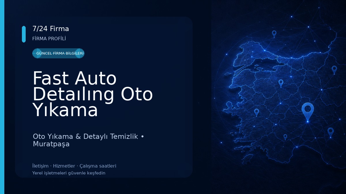 Fast Auto Detaılıng Oto Yıkama Oto Yıkama & Detaylı Temizlik