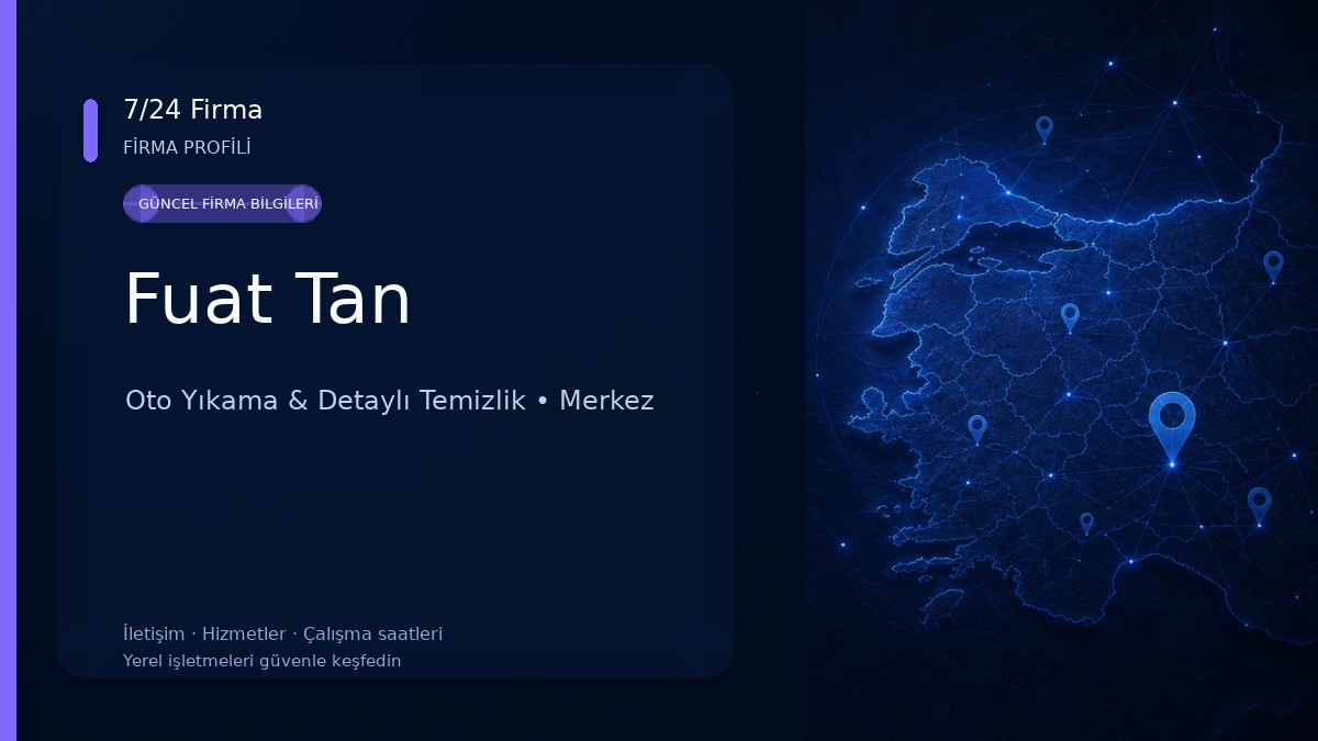Fuat Tan Oto Yıkama & Detaylı Temizlik