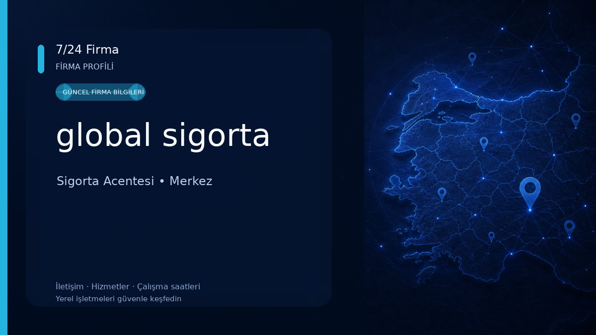 global sigorta Sigorta Acentesi