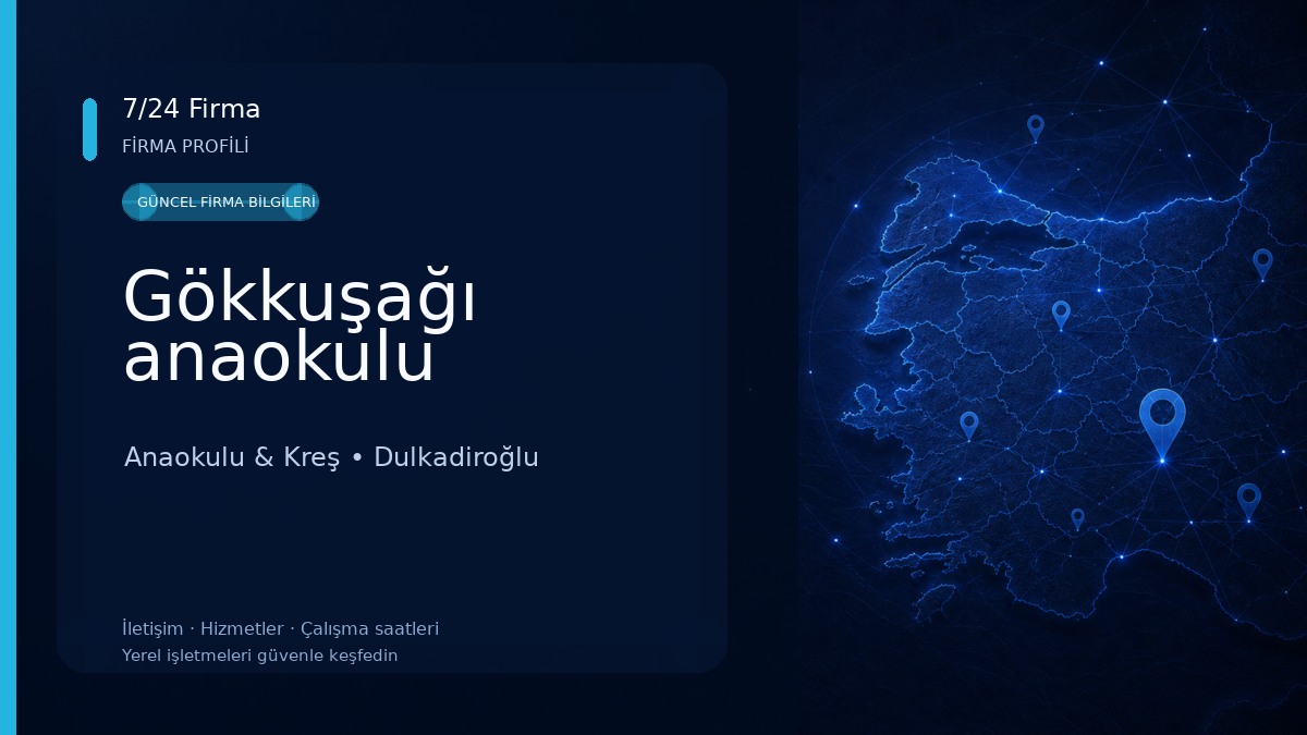 Gökkuşağı anaokulu