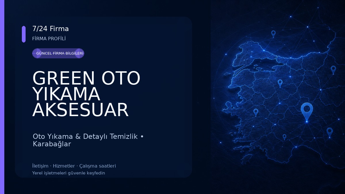 GREEN OTO YIKAMA AKSESUAR PASTA CİLA DETAYLI TEMİZLİK Oto Yıkama & Detaylı Temizlik
