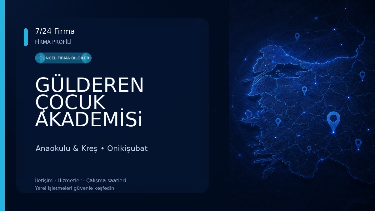 GÜLDEREN ÇOCUK AKADEMİSi ANAOKULU Anaokulu & Kreş