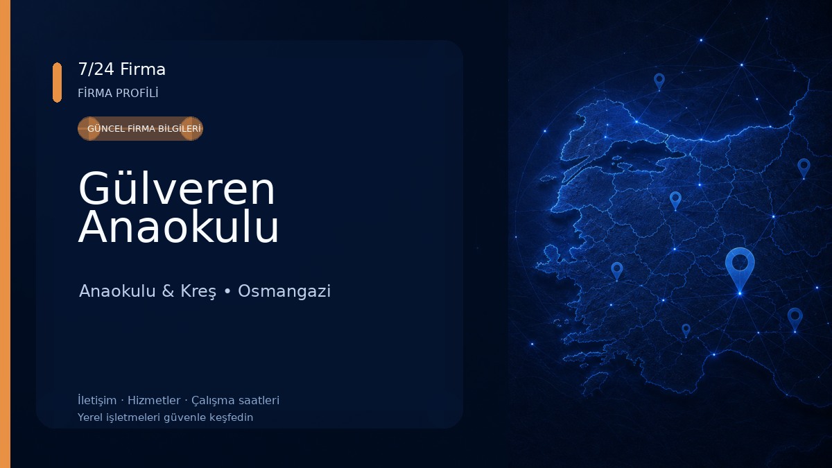 Gülveren Anaokulu Anaokulu & Kreş