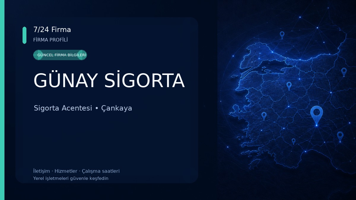 GÜNAY SİGORTA Sigorta Acentesi